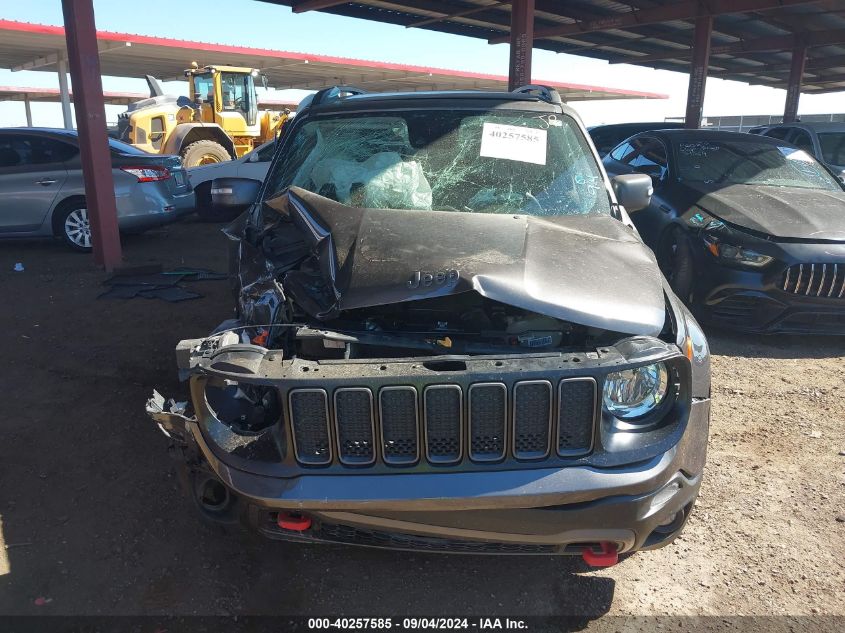 2021 Jeep Renegade Trailhawk VIN: ZACNJDC19MPM98873 Lot: 40257585