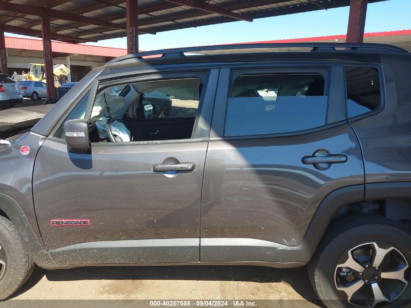 2021 Jeep Renegade Trailhawk VIN: ZACNJDC19MPM98873 Lot: 40257585