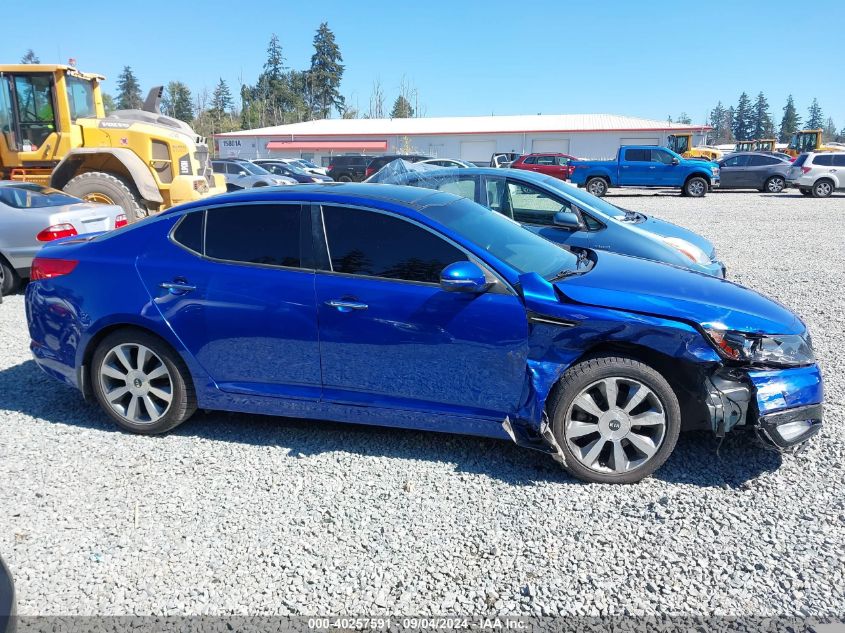 2013 Kia Optima Sx VIN: 5XXGR4A60DG209418 Lot: 40257591