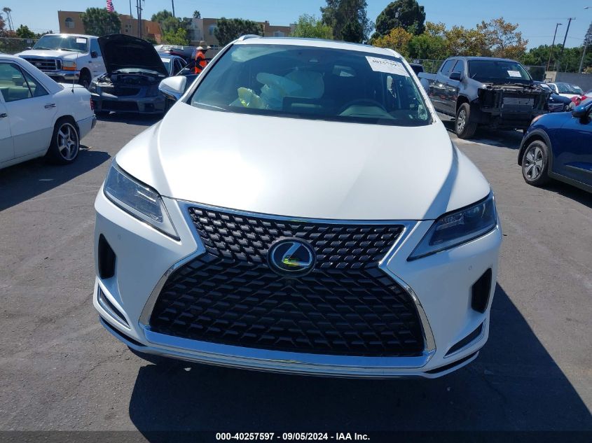 2021 Lexus Rx 350L VIN: JTJHZKEAXM2018809 Lot: 40257597