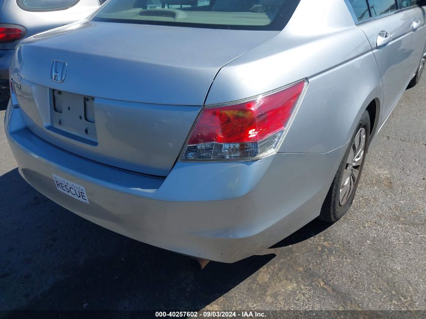 2010 Honda Accord 2.4 Lx VIN: 1HGCP2F3XAA049208 Lot: 40257602