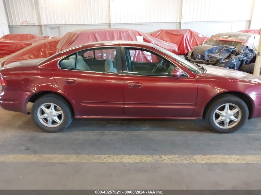 2001 Oldsmobile Alero Gl1 VIN: 1G3NL52T31C109747 Lot: 40257621