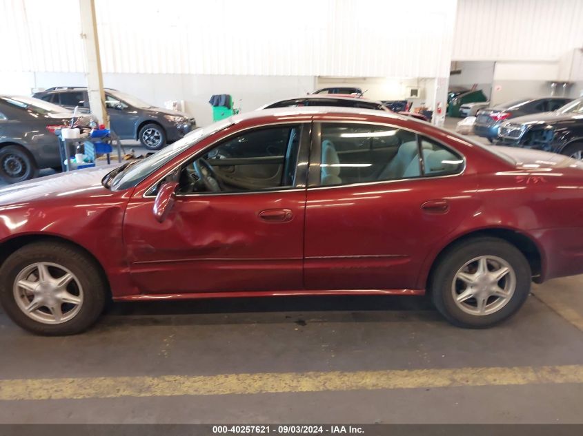 1G3NL52T31C109747 2001 Oldsmobile Alero Gl1