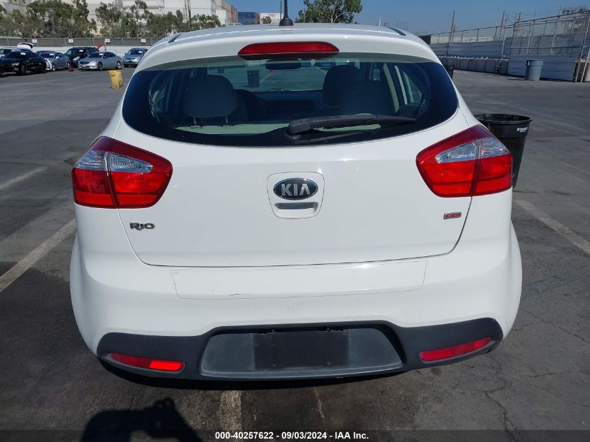 2013 Kia Rio Lx VIN: KNADM5A30D6248132 Lot: 40257622