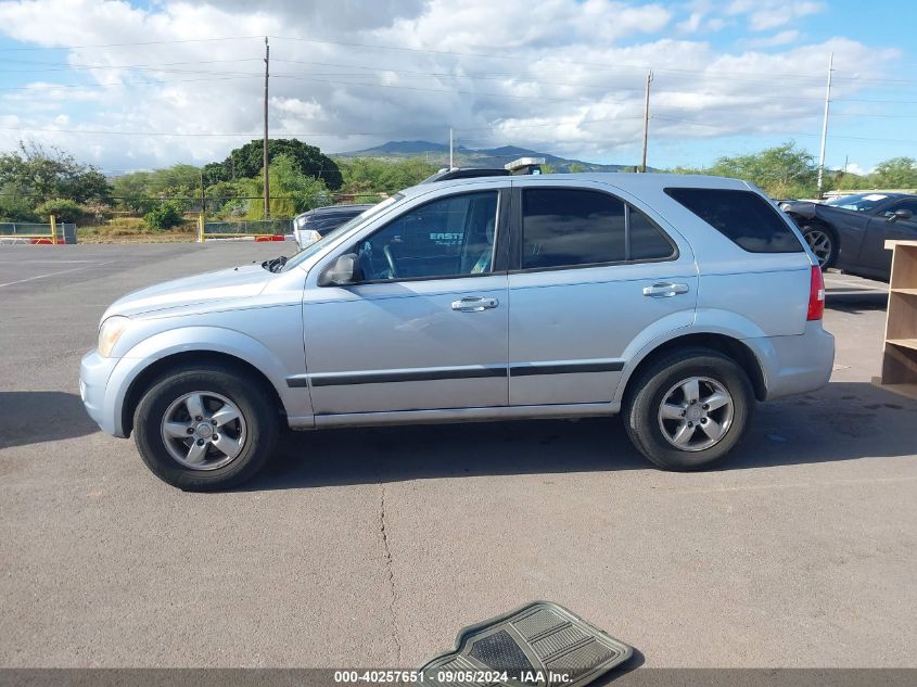 2007 Kia Sorento VIN: KNDJD736875713680 Lot: 40257651