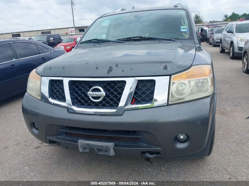 2011 Nissan Armada Platinum VIN: 5N1BA0NF0BN621517 Lot: 40257909