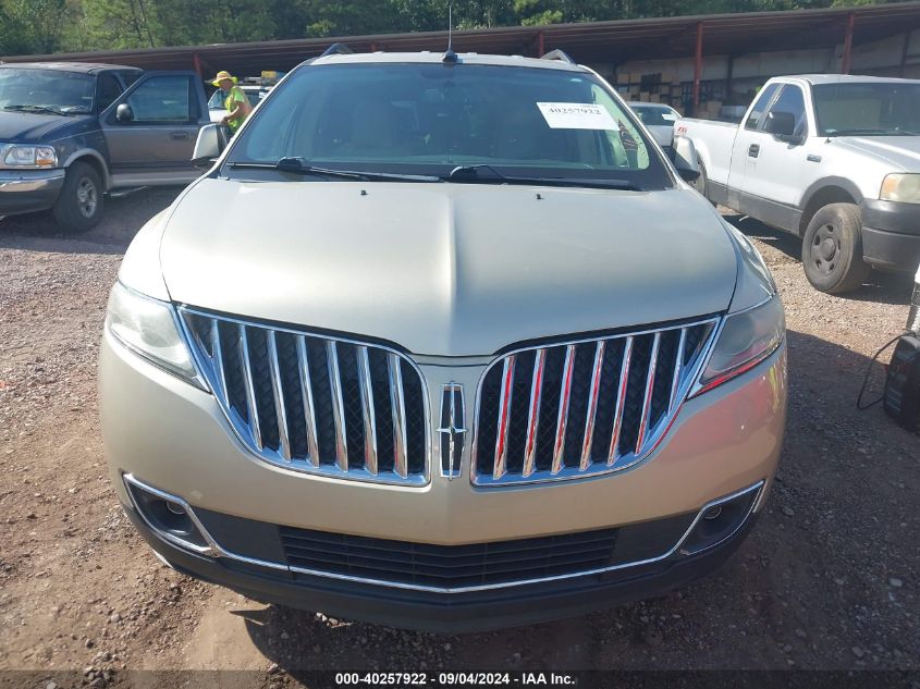 2011 Lincoln Mkx VIN: 2LMDJ6JK9BBJ11729 Lot: 40257922