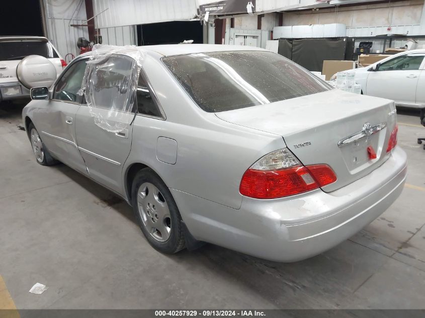 2003 Toyota Avalon Xls VIN: 4T1BF28B73U321311 Lot: 40257929