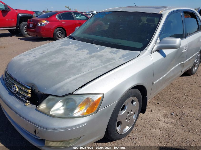 2003 Toyota Avalon Xls VIN: 4T1BF28B73U321311 Lot: 40257929