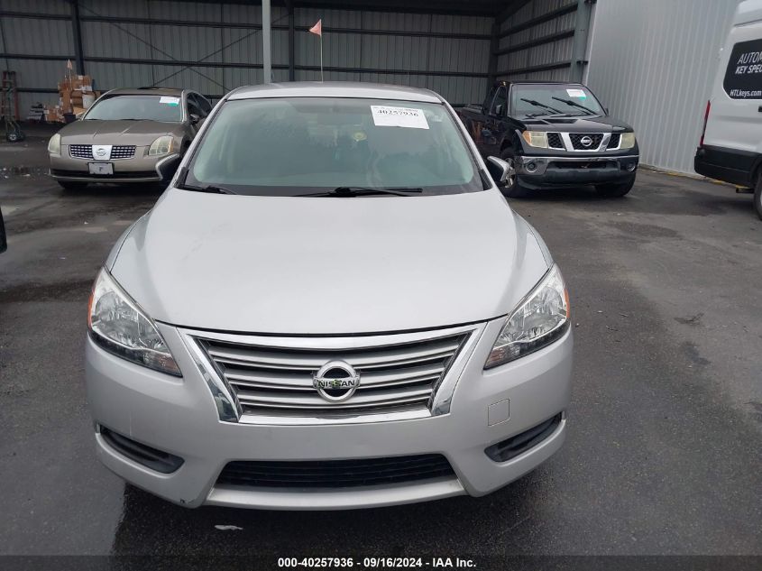 2015 Nissan Sentra Sv VIN: 3N1AB7AP0FL678717 Lot: 40257936