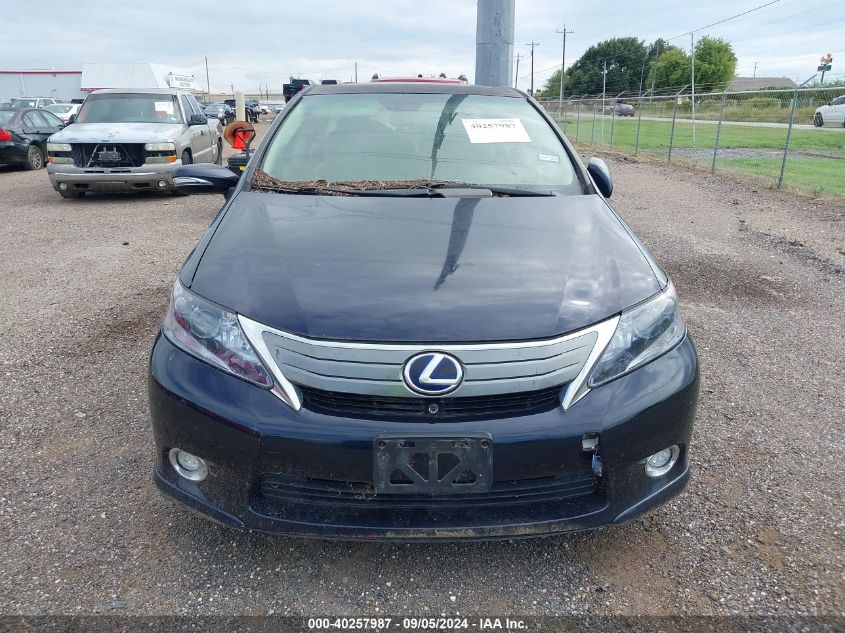 2010 Lexus Hs 250H Premium VIN: JTHBB1BA2A2008989 Lot: 40257987