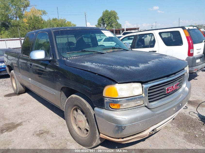 2001 GMC Sierra 1500 Sle VIN: 2GTEC19T211370002 Lot: 40257991