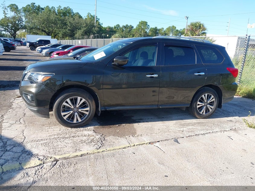 2017 NISSAN PATHFINDER VIN: 5N1DR2MN3HC615611
