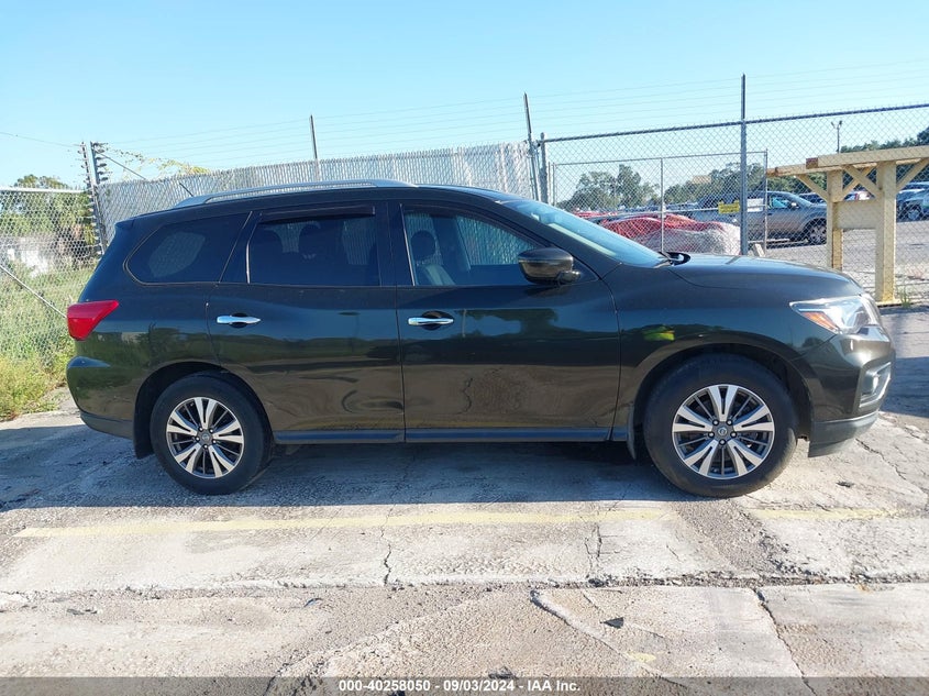 2017 NISSAN PATHFINDER VIN: 5N1DR2MN3HC615611