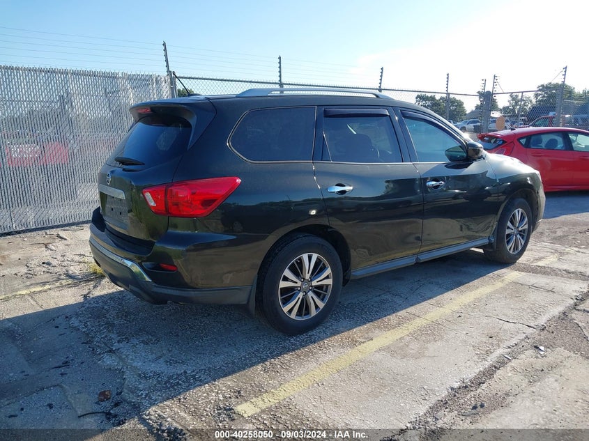2017 NISSAN PATHFINDER VIN: 5N1DR2MN3HC615611