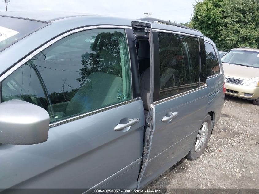 2006 Honda Odyssey Ex VIN: 5FNRL38466B097075 Lot: 40258057