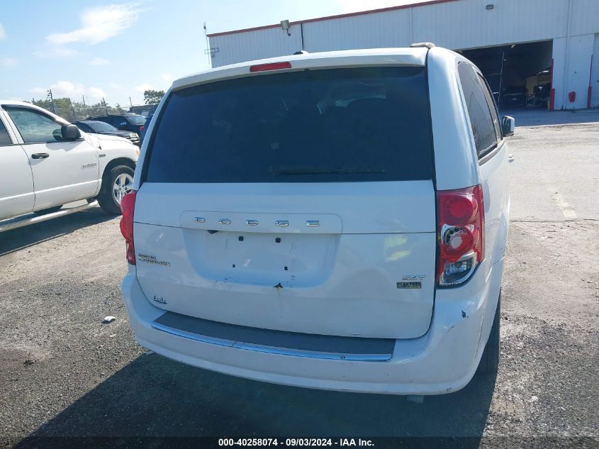 2014 Dodge Grand Caravan Sxt VIN: 2C4RDGCG1ER175318 Lot: 40376888