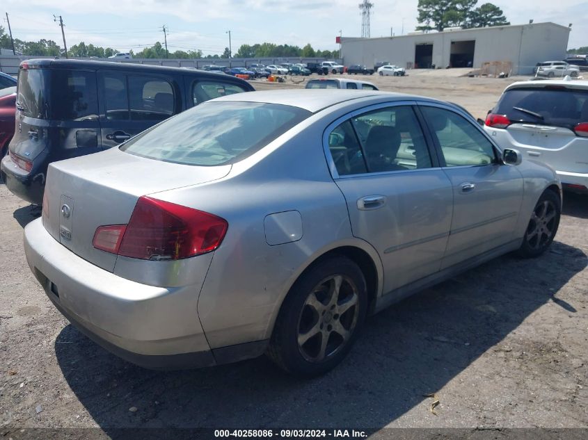 2003 Infiniti G35 Luxury VIN: JNKCV51E43M002786 Lot: 40258086