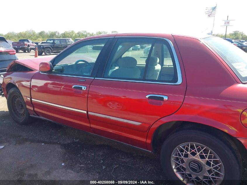 2000 Mercury Grand Marquis Gs VIN: 2MEFM74W4YX744024 Lot: 40258088