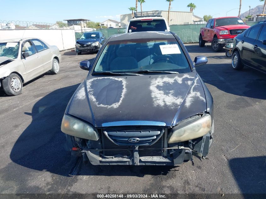 2005 Hyundai Elantra Gls/Gt VIN: KMHDN46D65U083594 Lot: 40258148