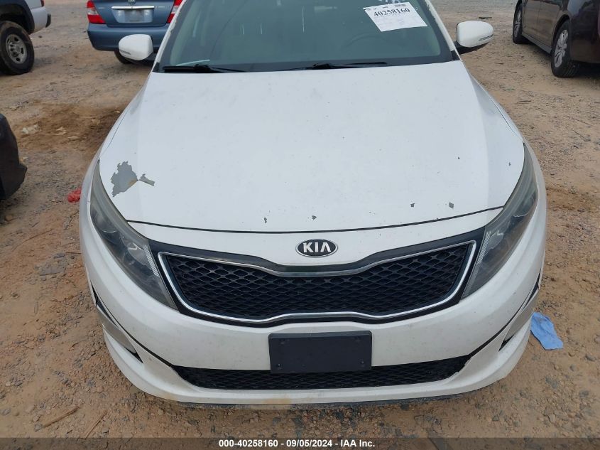 2015 Kia Optima Ex VIN: 5XXGN4A75FG378504 Lot: 40258160