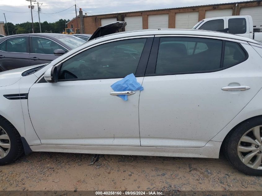 2015 Kia Optima Ex VIN: 5XXGN4A75FG378504 Lot: 40258160