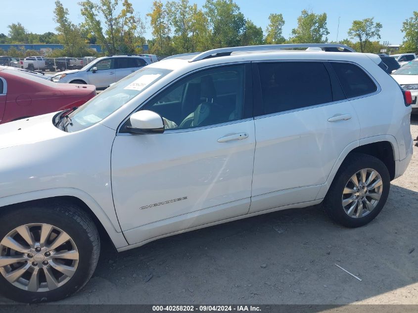 2018 Jeep Cherokee Overland 4X4 VIN: 1C4PJMJX9JD594340 Lot: 40258202