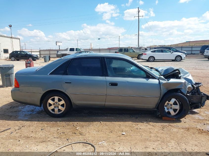 2002 Toyota Avalon Xl VIN: 4T1BF28B92U253169 Lot: 40258312