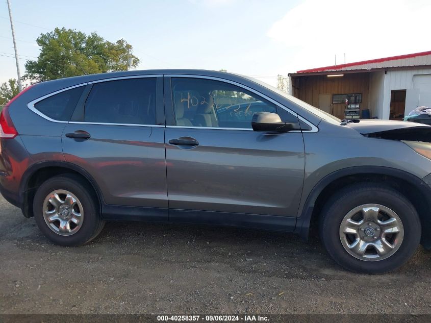 2013 Honda Cr-V Lx VIN: 3CZRM3H33DG704183 Lot: 40258357