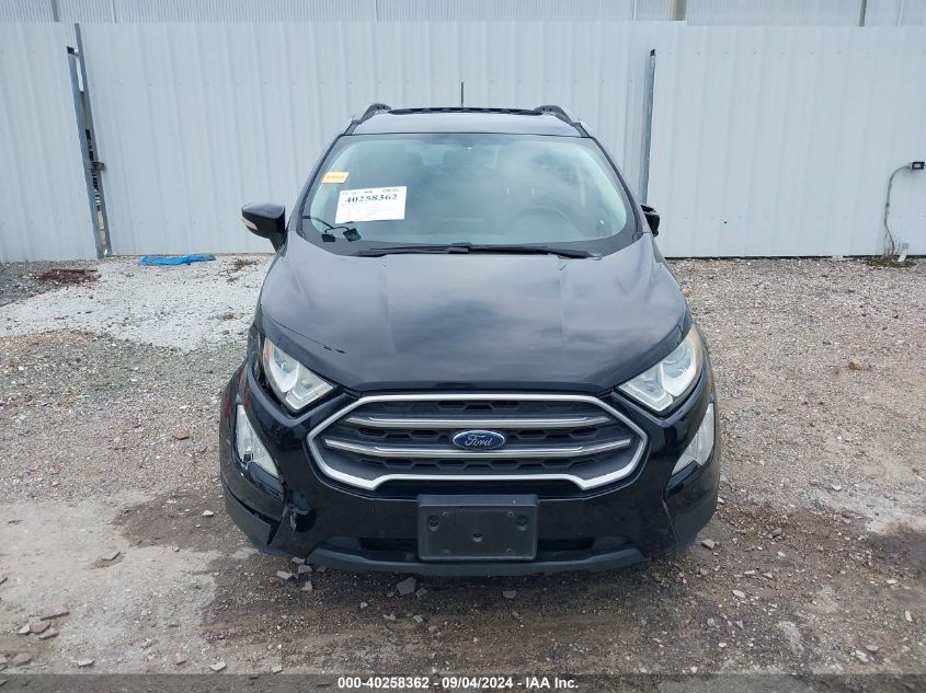 2018 Ford Ecosport Se VIN: MAJ3P1TE5JC160810 Lot: 40258362