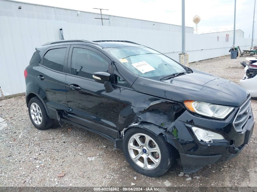 2018 Ford Ecosport Se VIN: MAJ3P1TE5JC160810 Lot: 40258362