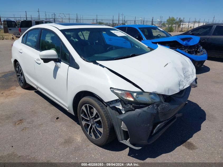 2015 Honda Civic Ex VIN: 2HGFB2F82FH504231 Lot: 40258393