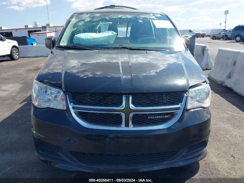 2017 Dodge Grand Caravan Se VIN: 2C4RDGBGXHR640846 Lot: 40258411