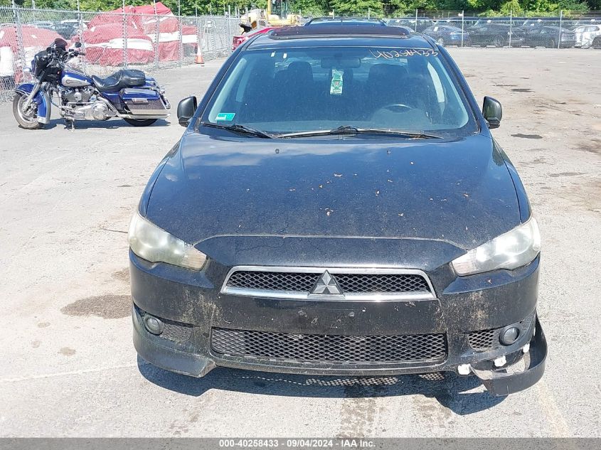 2010 Mitsubishi Lancer Gts VIN: JA32U8FWXAU025696 Lot: 40258433