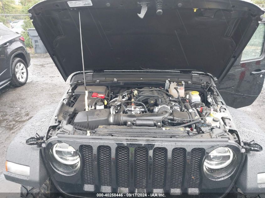 2022 Jeep Wrangler Willys 4X4 VIN: 1C4HJXAG5NW214667 Lot: 40258446