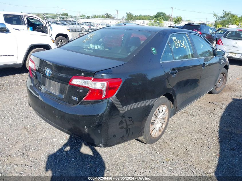 2014 Toyota Camry Hybrid Le VIN: 4T1BD1FK1EU136287 Lot: 40258456