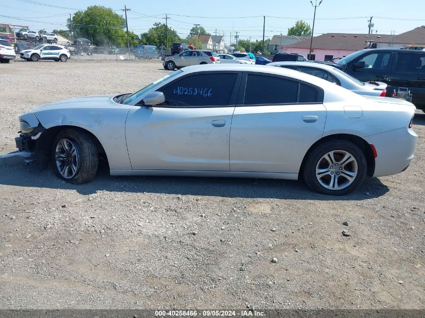 2021 Dodge Charger Sxt Rwd VIN: 2C3CDXBG8MH643092 Lot: 40258466