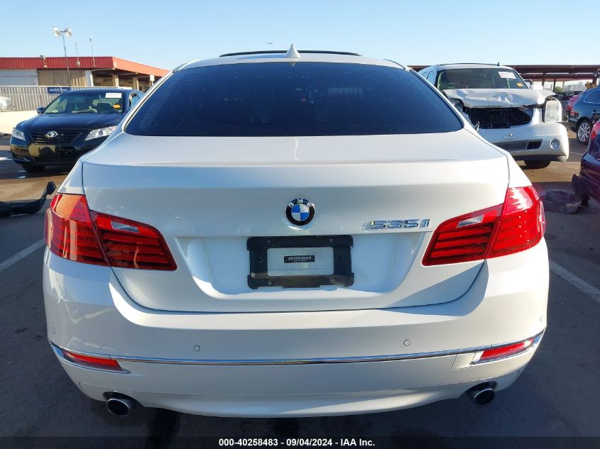 2015 BMW 535 I VIN: WBA5B1C57FD920817 Lot: 40258483