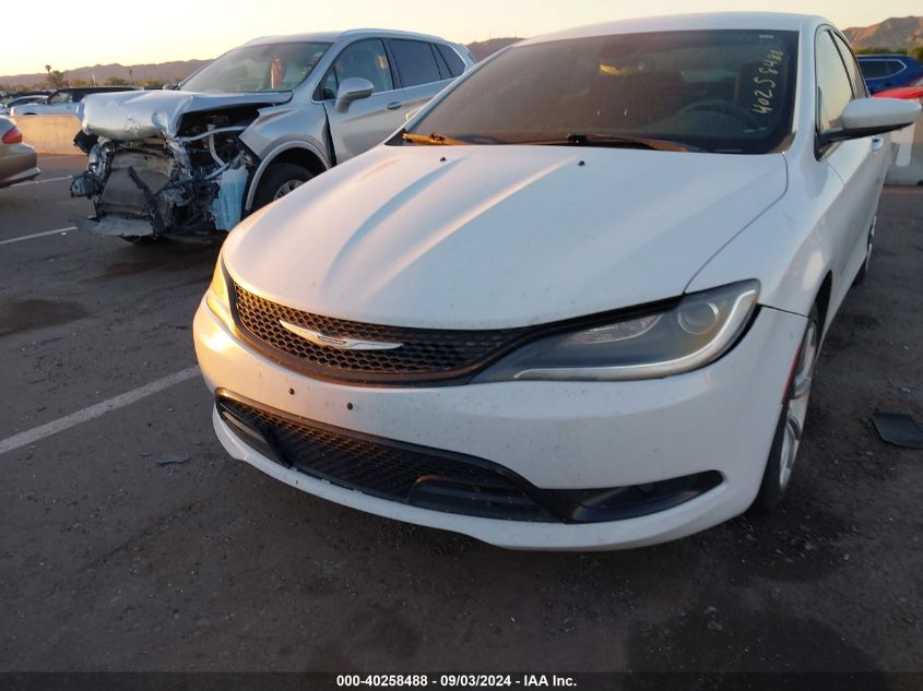 2015 Chrysler 200 S VIN: 1C3CCCBB9FN682011 Lot: 40258488