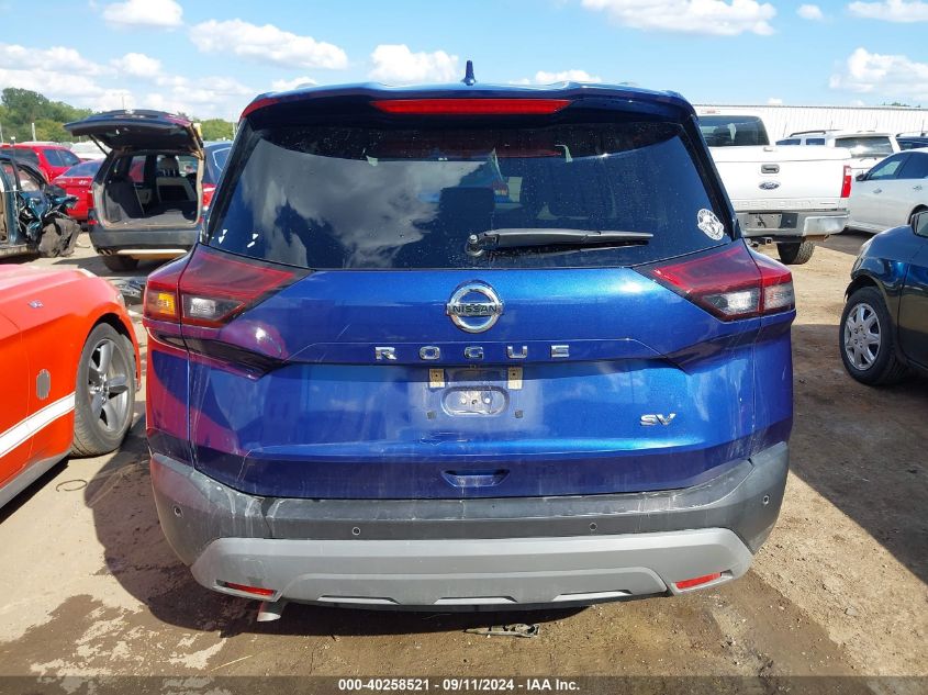 2021 Nissan Rogue Sv Fwd VIN: 5N1AT3BA5MC713690 Lot: 40258521