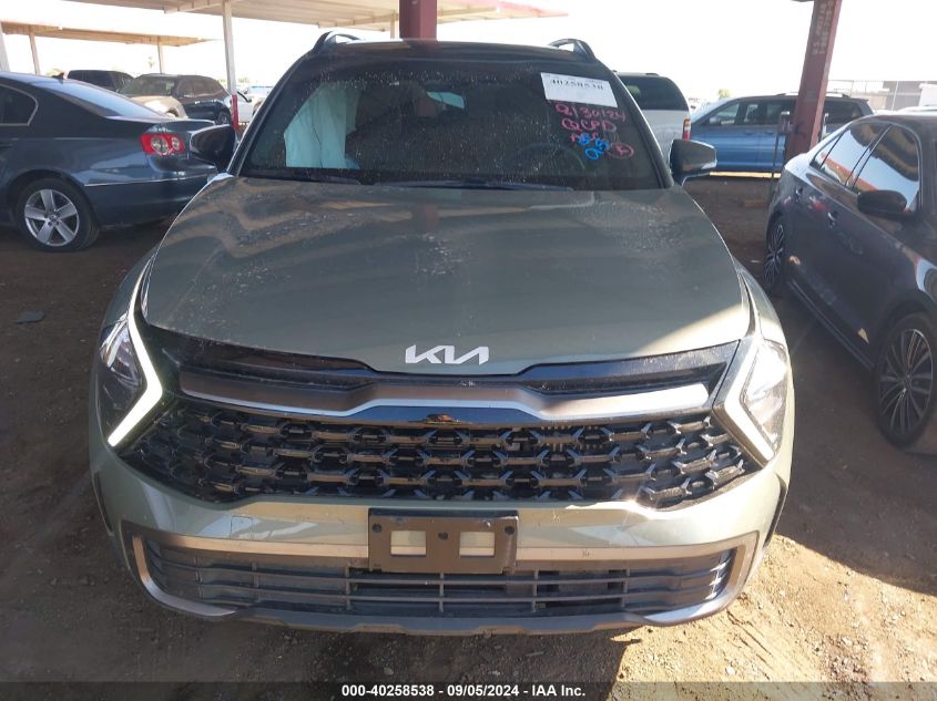 2023 Kia Sportage X Line VIN: KNDPYDAH3P7086120 Lot: 40258538