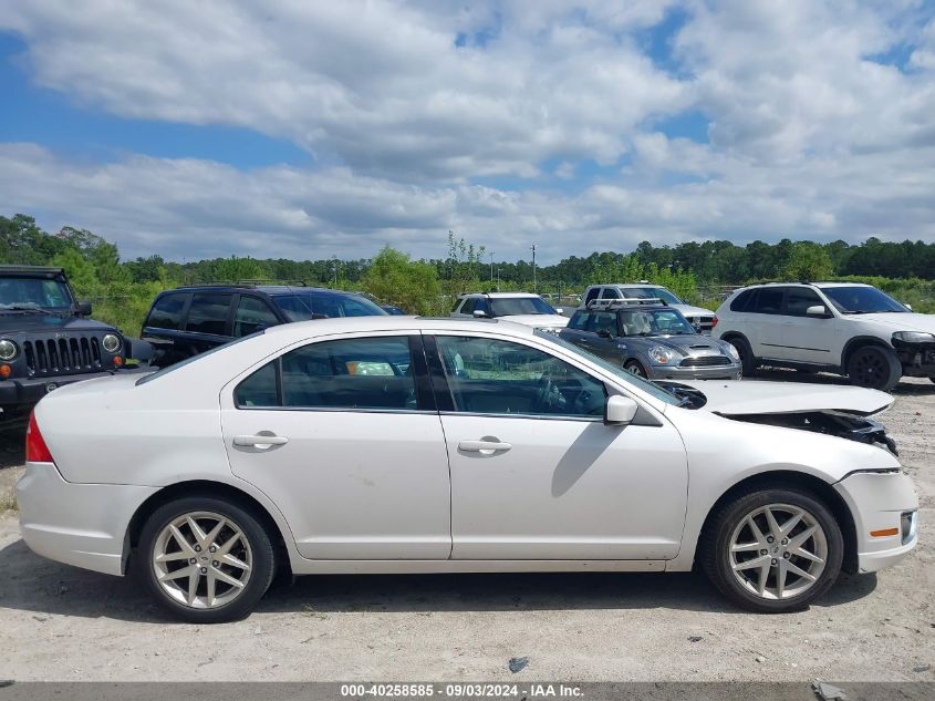 2010 Ford Fusion Sel VIN: 3FAHP0JG6AR390748 Lot: 40258585