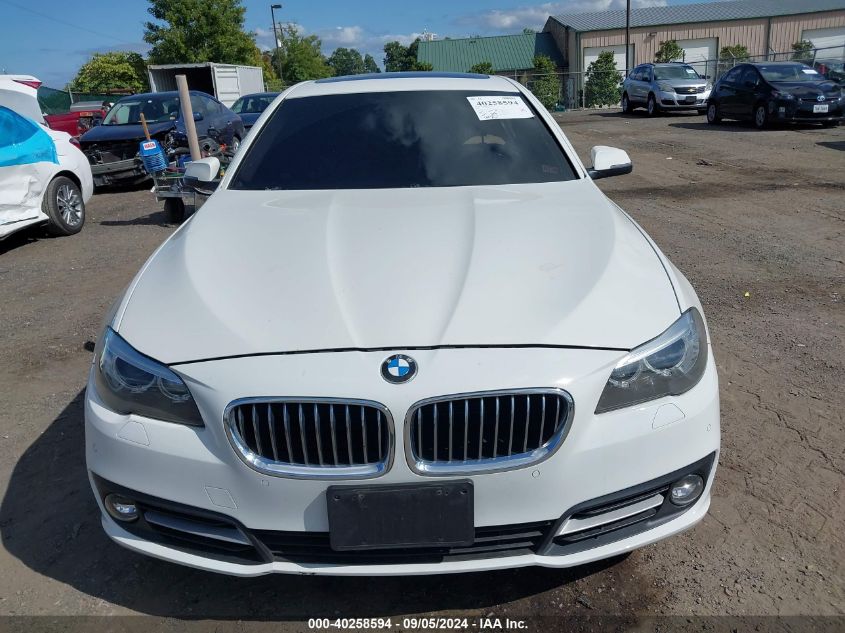 2016 BMW 528I VIN: WBA5A5C5XGG352962 Lot: 40258594