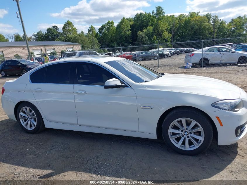 2016 BMW 528I VIN: WBA5A5C5XGG352962 Lot: 40258594