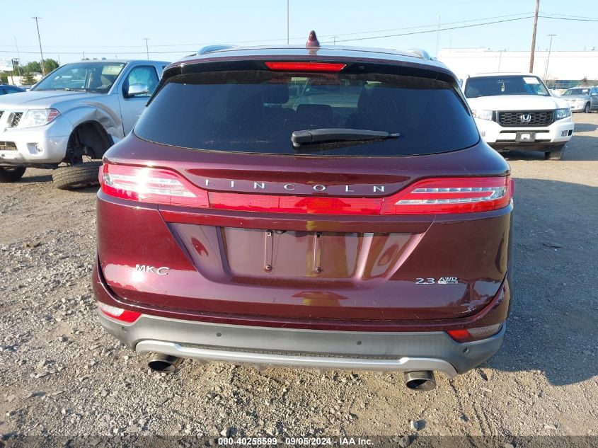 2016 Lincoln Mkc Select VIN: 5LMTJ2DH4GUJ00538 Lot: 40258599