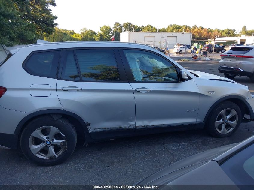 2011 BMW X3 xDrive28I VIN: 5UXWX5C5XBL706239 Lot: 40258614