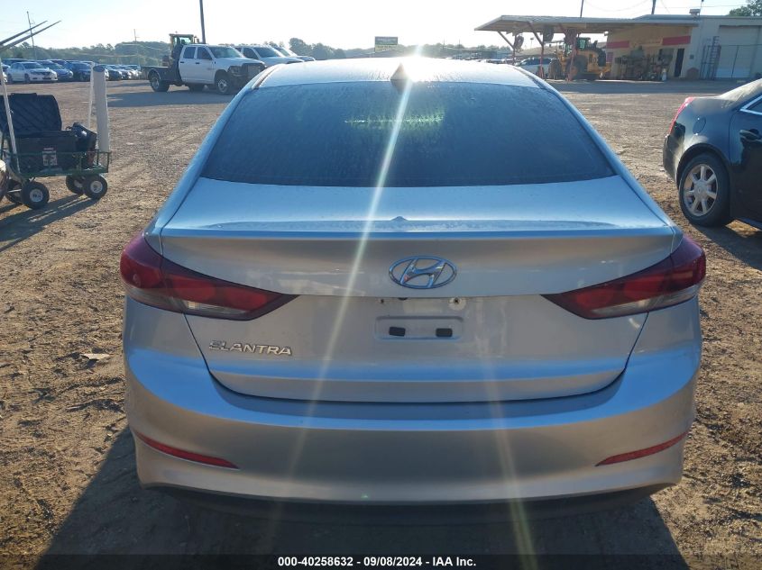 2018 Hyundai Elantra Sel VIN: 5NPD84LF0JH340187 Lot: 40258632