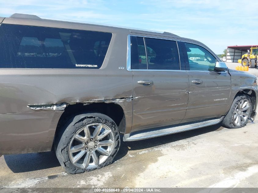 2015 Chevrolet Suburban 1500 Ltz VIN: 1GNSKKKC5FR552997 Lot: 40258649