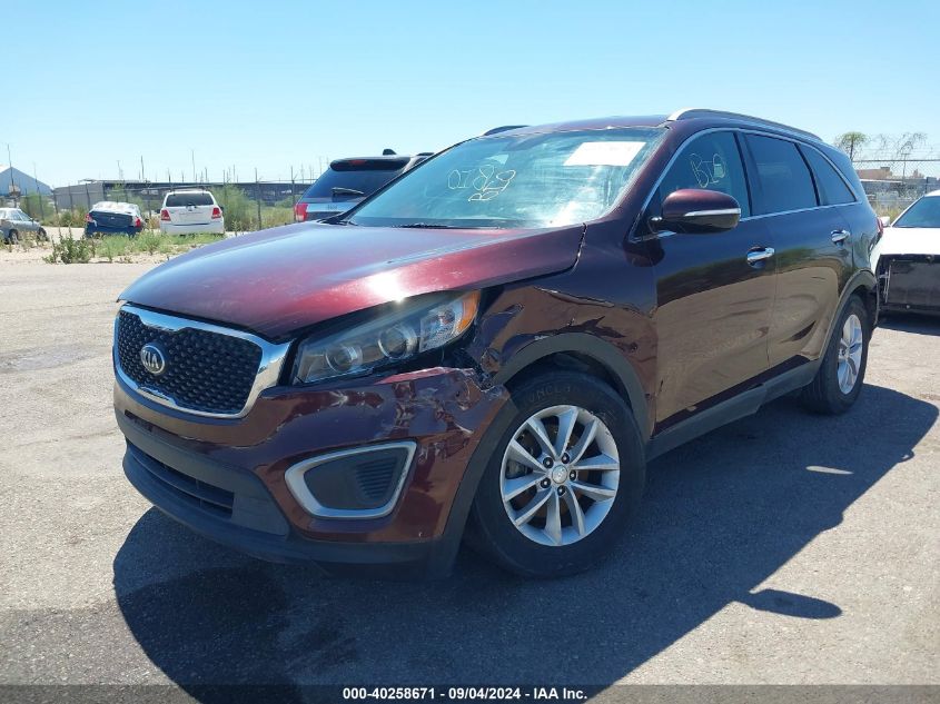 2018 Kia Sorento 3.3L Lx VIN: 5XYPG4A56JG359909 Lot: 40258671