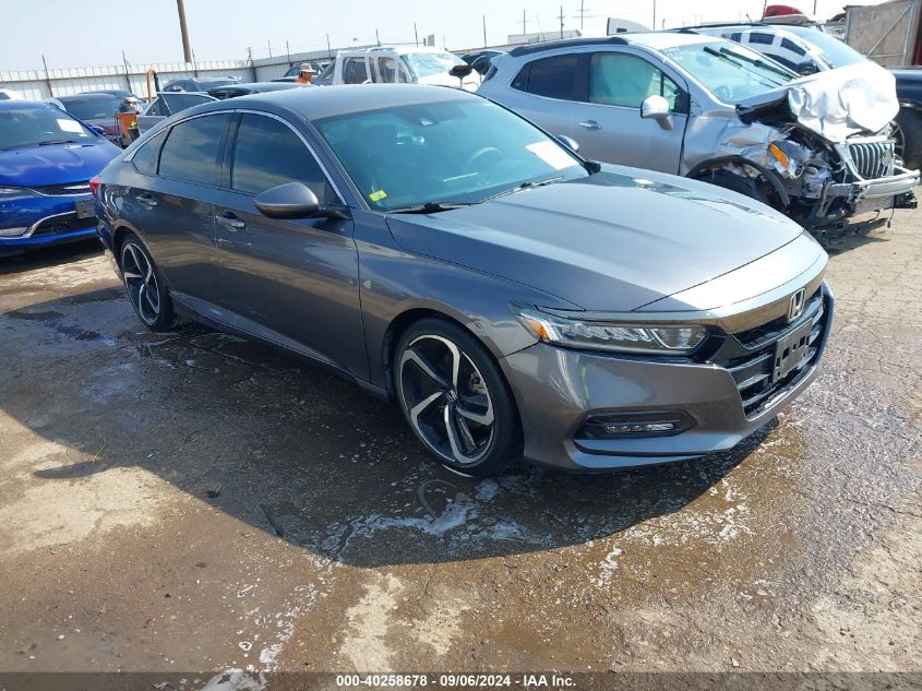 1HGCV1F38JA179004 2018 HONDA ACCORD - Image 1